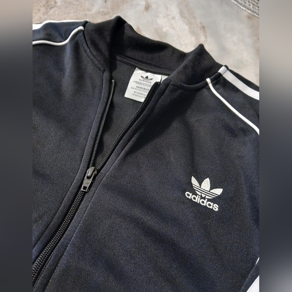 Adidas PRIMEBLUE Black Track Jacket NWOT - Picture 1 of 5